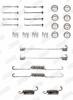 Accessory Kit, brake shoes (771036J)