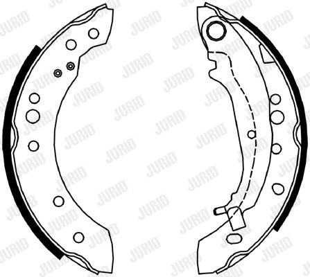 Brake Shoe Set (362642J)