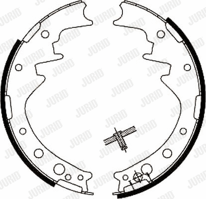 Brake Shoe Set (361296J)