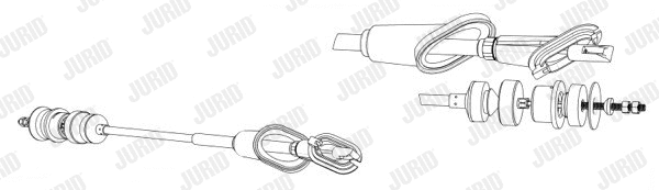 Cable Pull, clutch control (422809J)