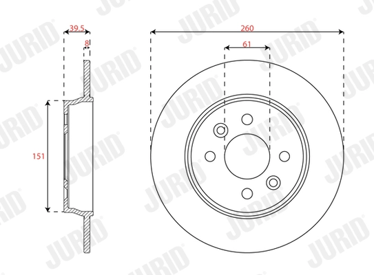 Brake Disc (563691JC)