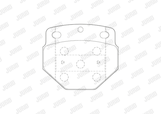 Brake Pad Set, disc brake (2974709560)