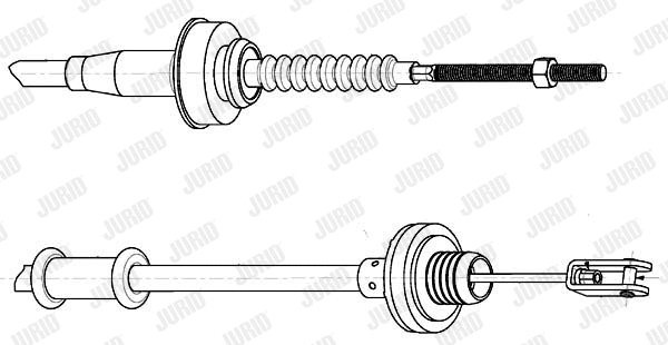 Cable Pull, clutch control (424239J)