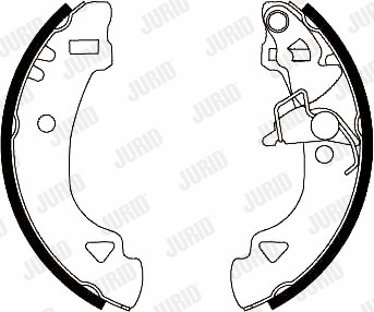 Brake Shoe Set (362313J)