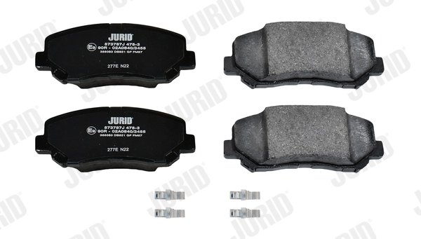 Brake Pad Set, disc brake (573787J)