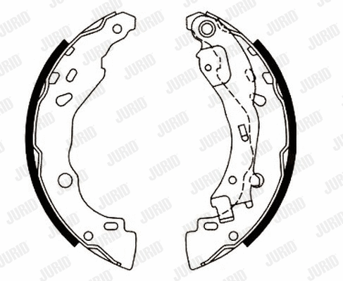 Brake Shoe Set (362443J)