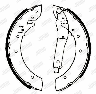 Brake Shoe Set (361240J)