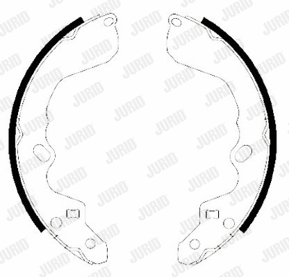 Brake Shoe Set (362462J)