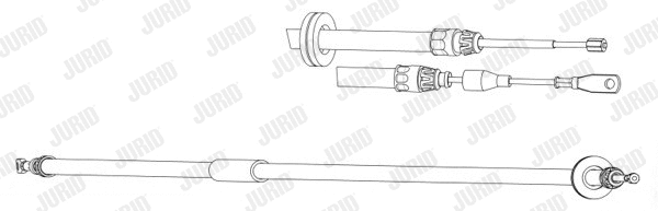 Cable Pull, parking brake (433020J)