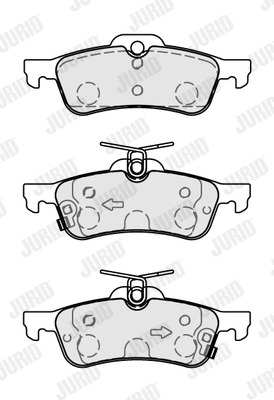 Brake Pad Set, disc brake (573873J)