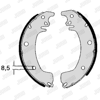 Brake Shoe Set (361282J)
