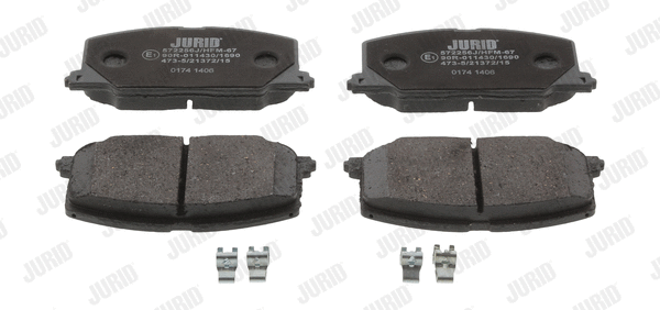 Brake Pad Set, disc brake (572256J)