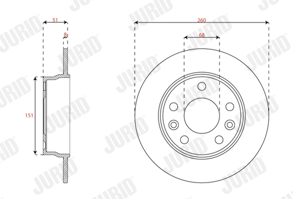 Brake Disc (563689JC)