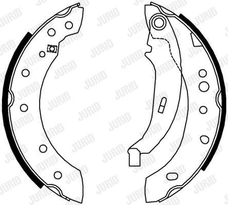 Brake Shoe Set (362531J)