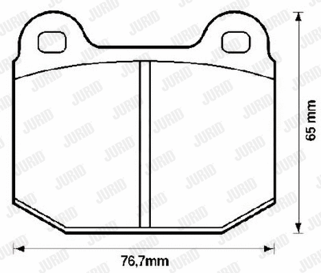 Brake Pad Set, disc brake (571543J)