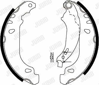 Brake Shoe Set