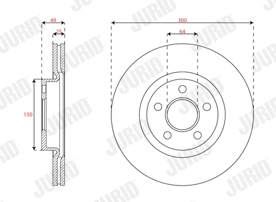 Brake Disc (563708JC)