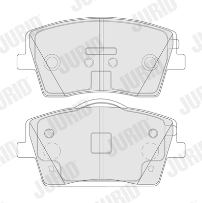 Brake Pad Set, disc brake (574017J)