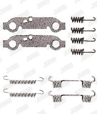 Accessory Kit, brake shoes