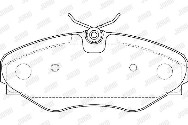 Brake Pad Set, disc brake (573099J)