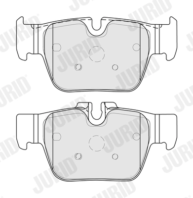 Brake Pad Set, disc brake (574090J)