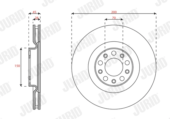 Brake Disc (563696JC)