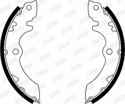 Brake Shoe Set (362216J)