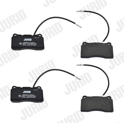 Brake Pad Set, disc brake (573001J)