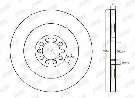 Brake Disc (567141J)