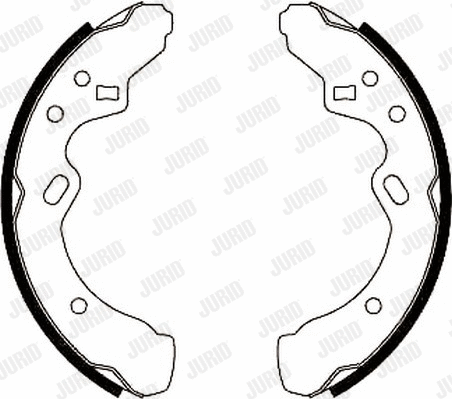 Brake Shoe Set (362010J)