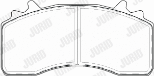 Brake Pad Set, disc brake (2922305399)