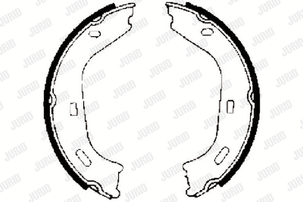 Brake Shoe Set, parking brake (361196J)