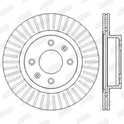 Brake Disc (562555JC-1)
