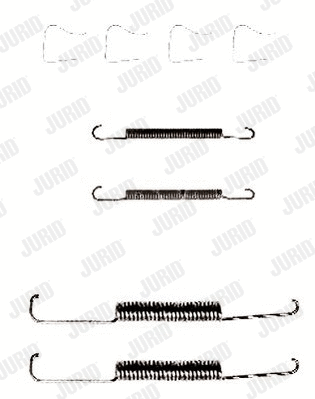 Accessory Kit, brake shoes (771030J)