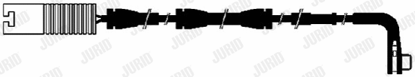 Warning Contact, brake pad wear (581396)