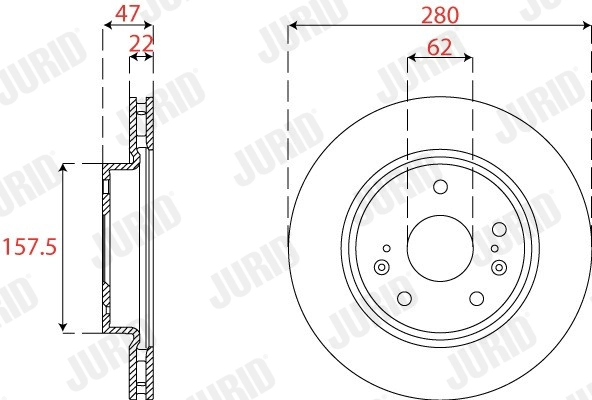 Brake Disc (563279JC-1)