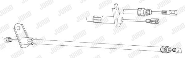 Cable Pull, parking brake (432904J)