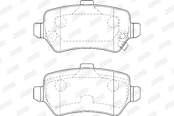Brake Pad Set, disc brake (573122D)