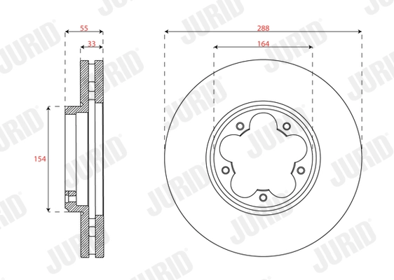 Brake Disc (563703JC)