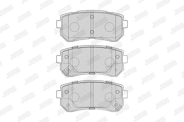Brake Pad Set, disc brake (573430J)