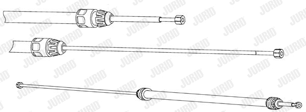 Cable Pull, parking brake (432929J)