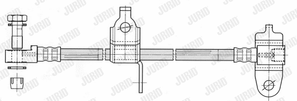 Brake Hose (172900J)