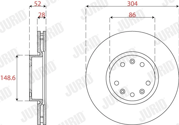 Brake Disc (563275JC-1)