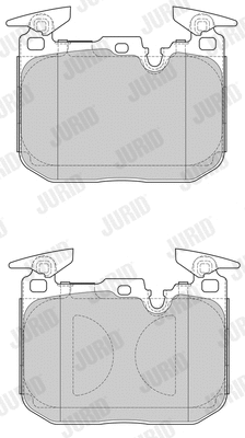 Brake Pad Set, disc brake (573602J)