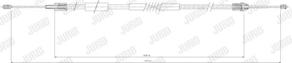 Cable Pull, parking brake (432420J)