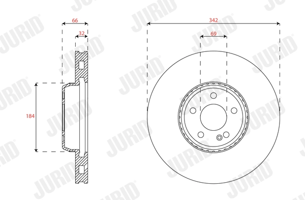 Brake Disc (563465JC-1)
