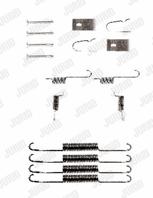 Accessory Kit, brake shoes (771093J)