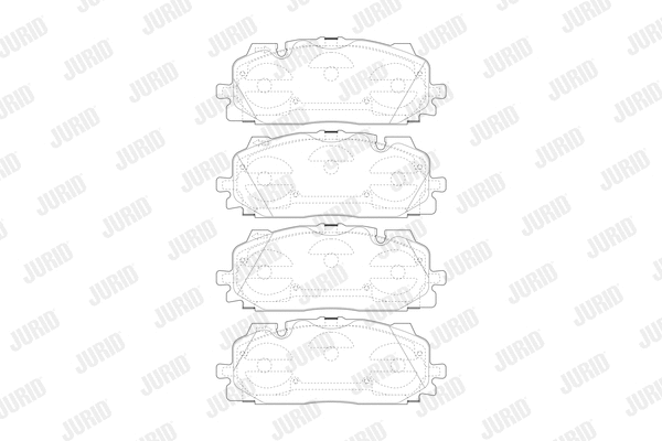 Brake Pad Set, disc brake (573773J)
