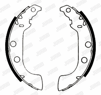 Brake Shoe Set (361439J)
