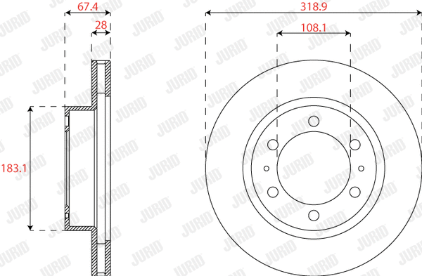 Brake Disc (563321J)